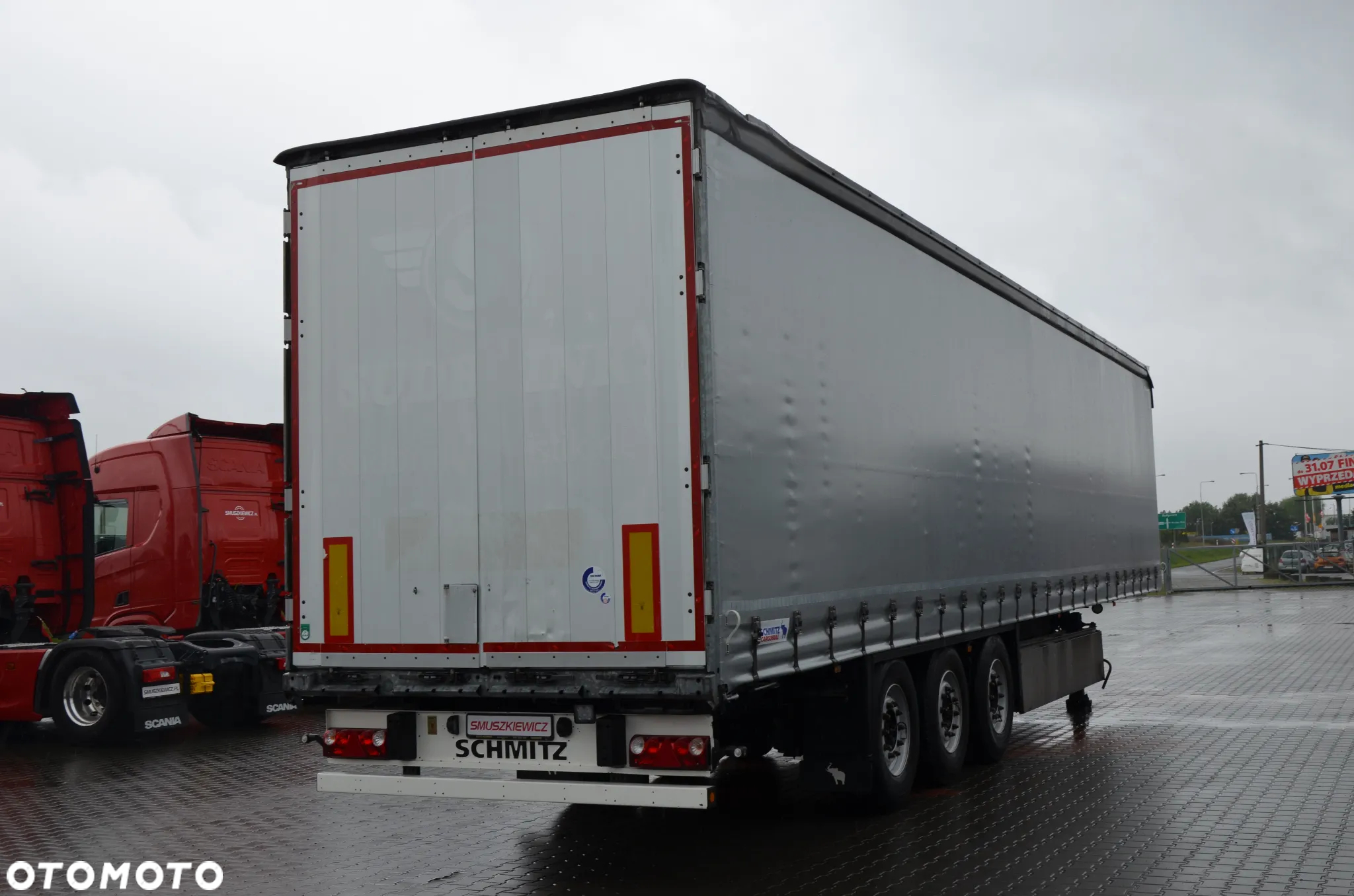 Schmitz Cargobull 09.2018 OŚ PODNOSZONA KOSZ PALETOWY CODE XL OCYNK 5420 - 5