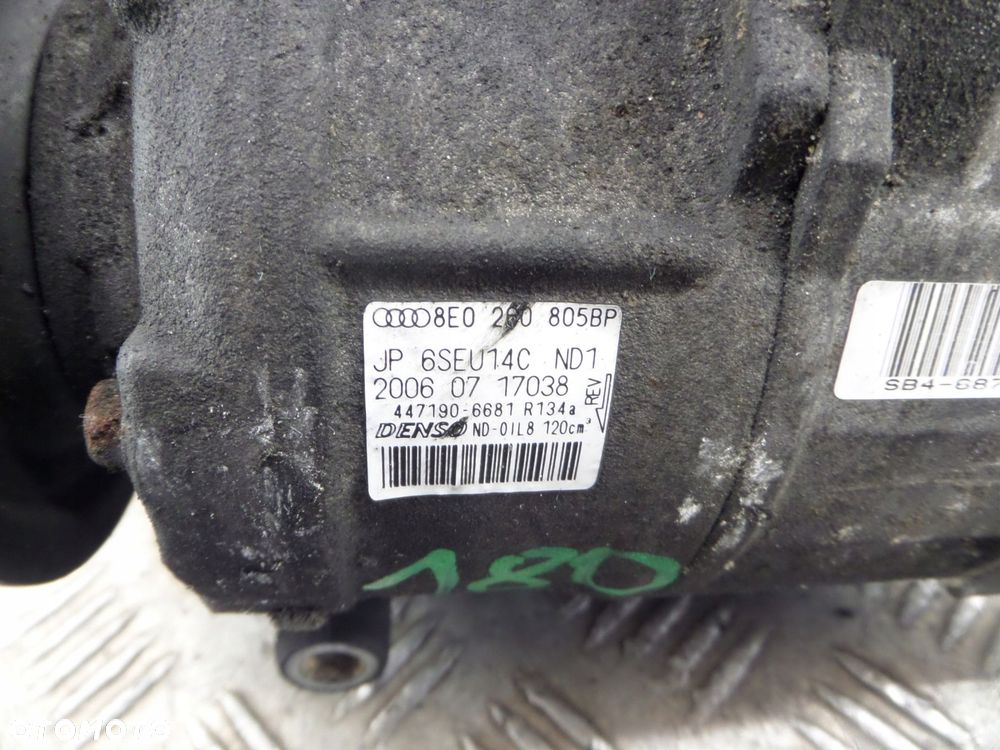 a4 b6 b7 2.0 tfsi pompa klimatyzacji 8e0260805bp - 3