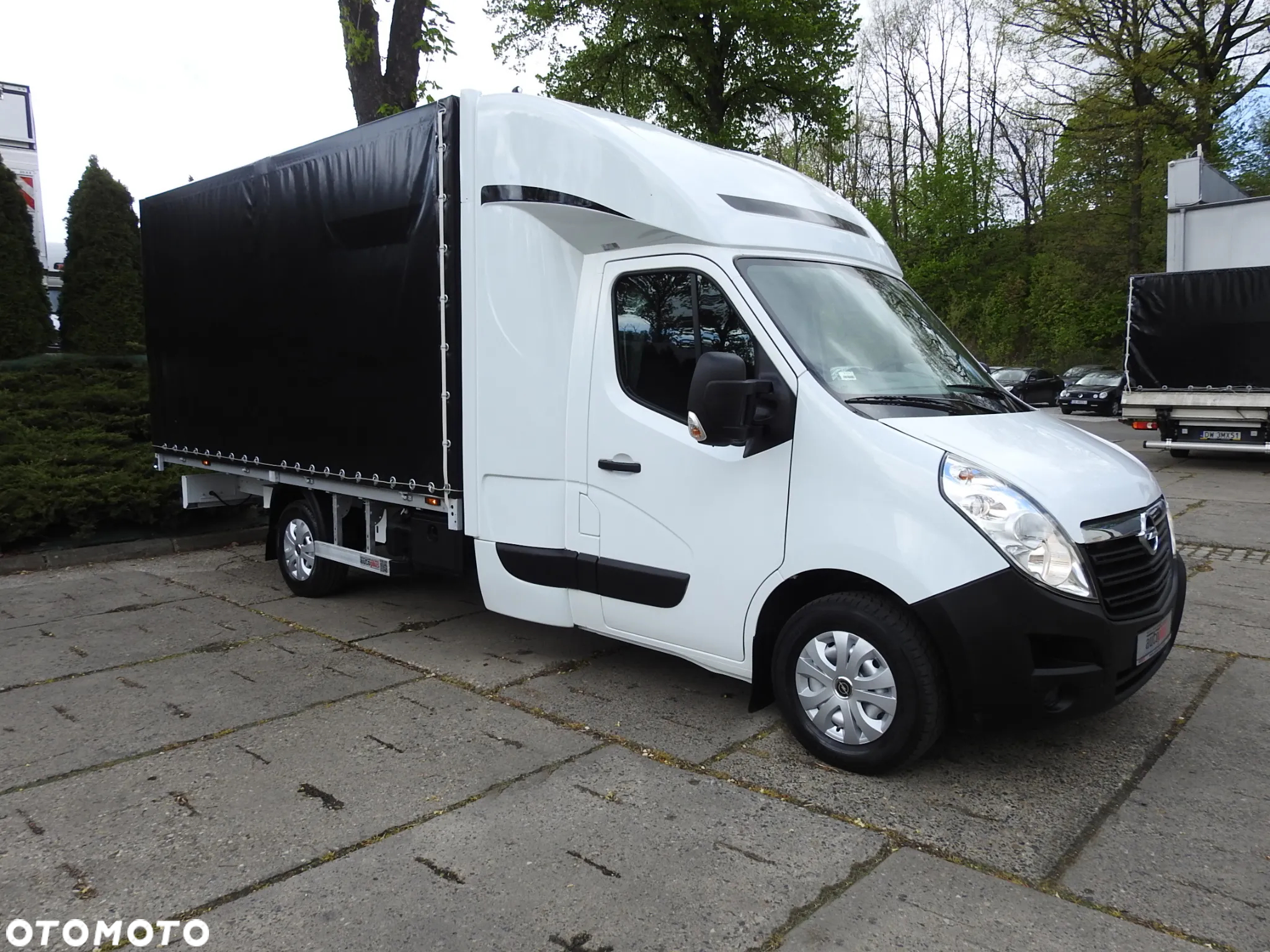 Opel MOVANO PLANDEKA 8 PALET WEBASTO TEMPOMAT KLIMATYZACJA PNEUMATYKA 170KM [ 127076 ] - 5