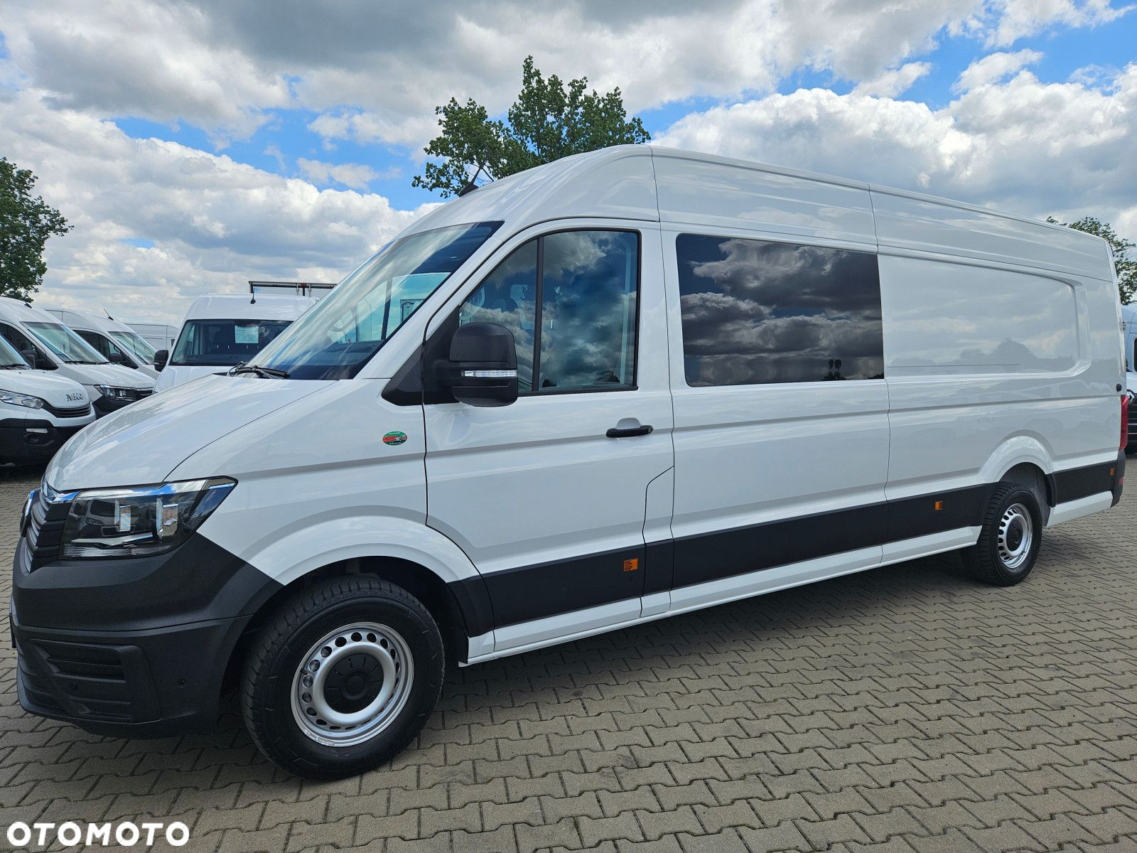 Volkswagen Crafter L4H2 *109900zł NETTO* Brygadówka 6 osób 2.0TDi/140KM - 5