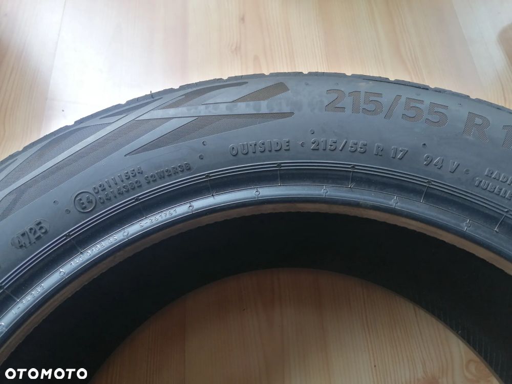 Opony letnie Continental 215/55/R17, 94V. NOWE. 4 szt. - 2