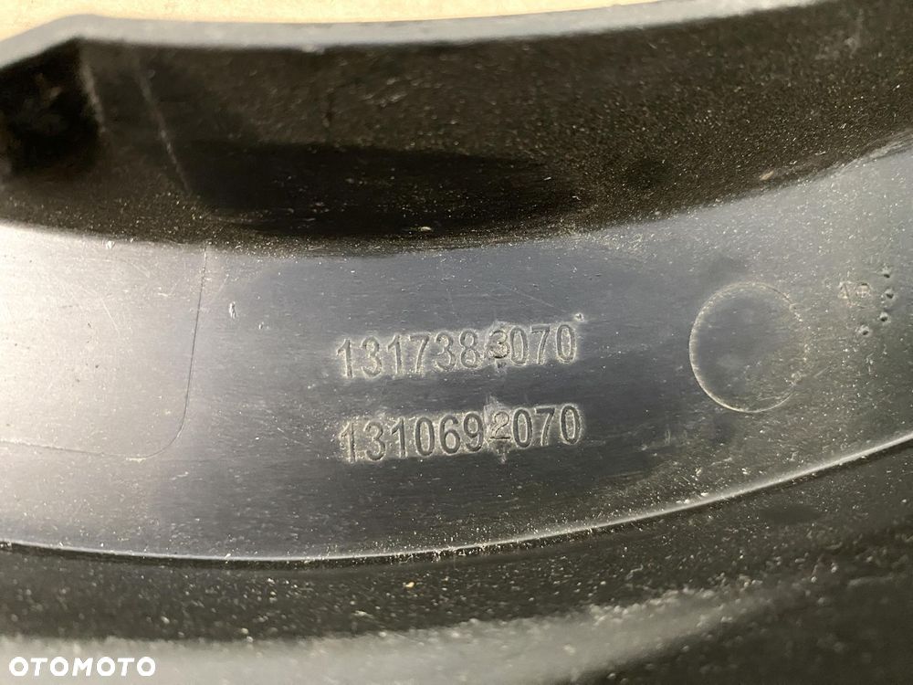 DUCATO BOXER JUMPER 14- LISTWA BŁOTNIKA NAKŁADKA PROGU NADKOLA CZARNA PRAWA - 6