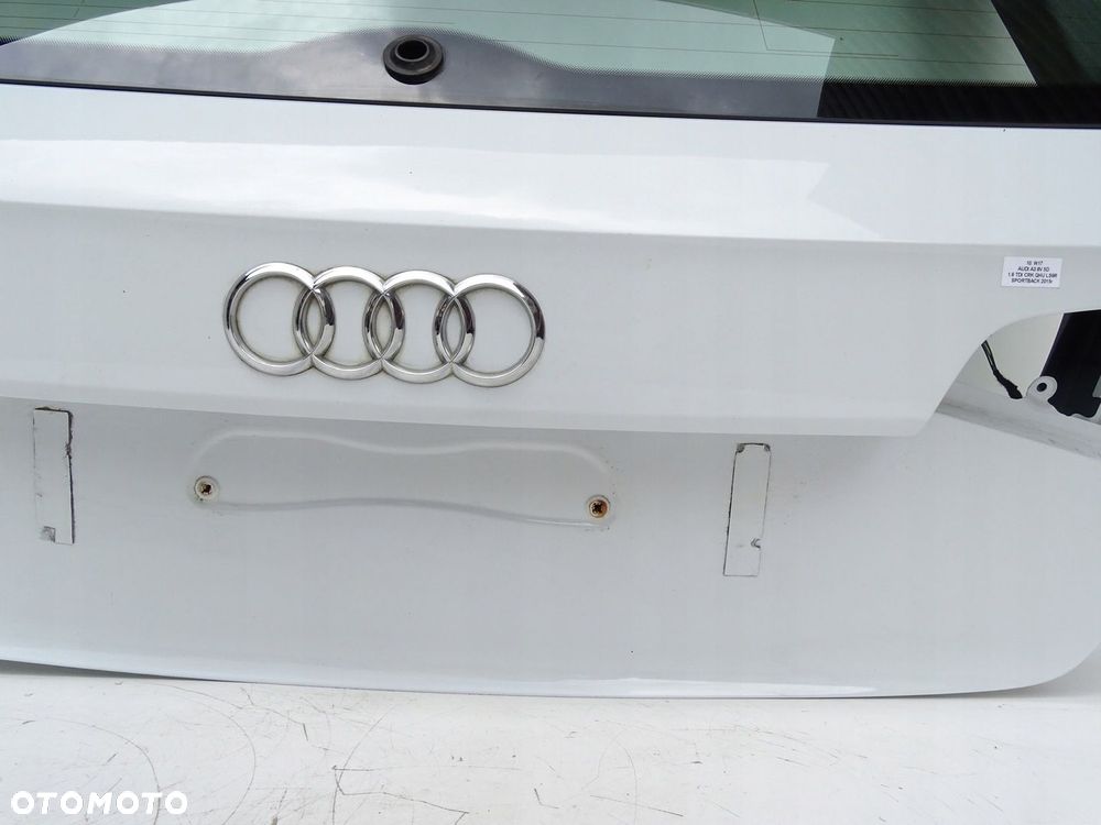 KLAPA TYŁ BAGAŻNIKA Z SZYBĄ LS9R AUDI A3 8V 5D SPORTBACK 12-17r - 7