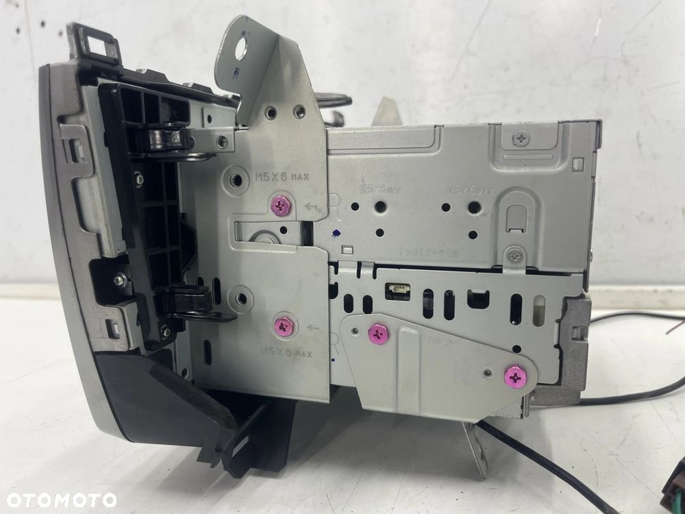 Radio Mazda 6 II GH 07-12r. tuner fabryczny czytnik płyt panel zestaw głośnomówiący Parrot gs1e669rx - 6