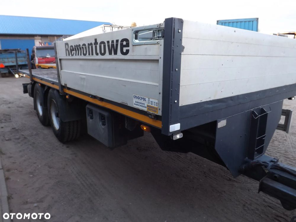 Gniotpol przyczepa tandem platforma 7.3/2.5m hds - 3