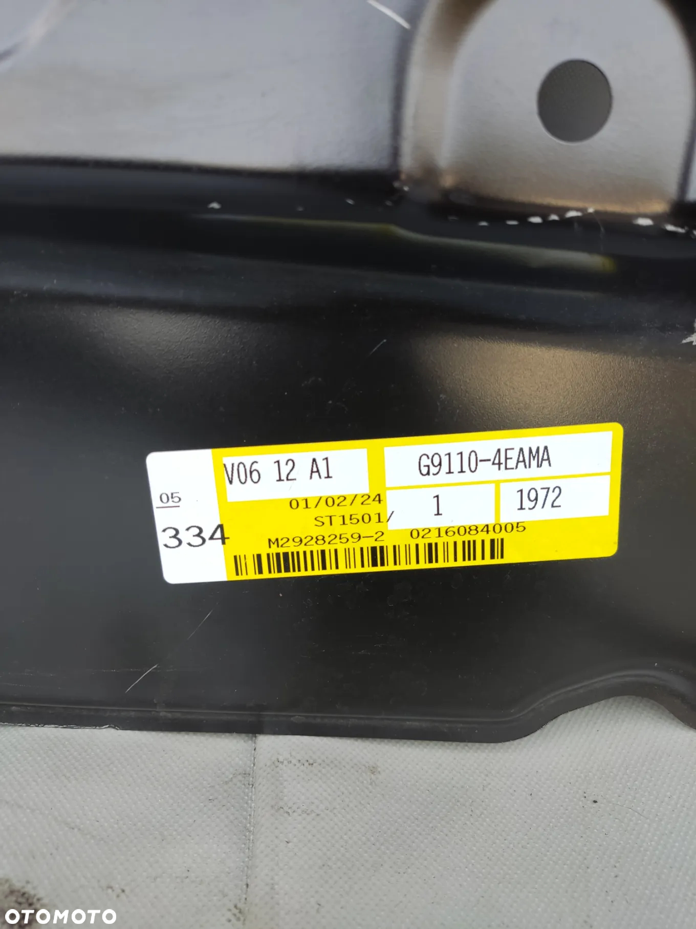 Nissan Qashqai J11 Pas tylny Wzmocnienie G9110-4EAMA G91104EAMA 791424EA0A - 3