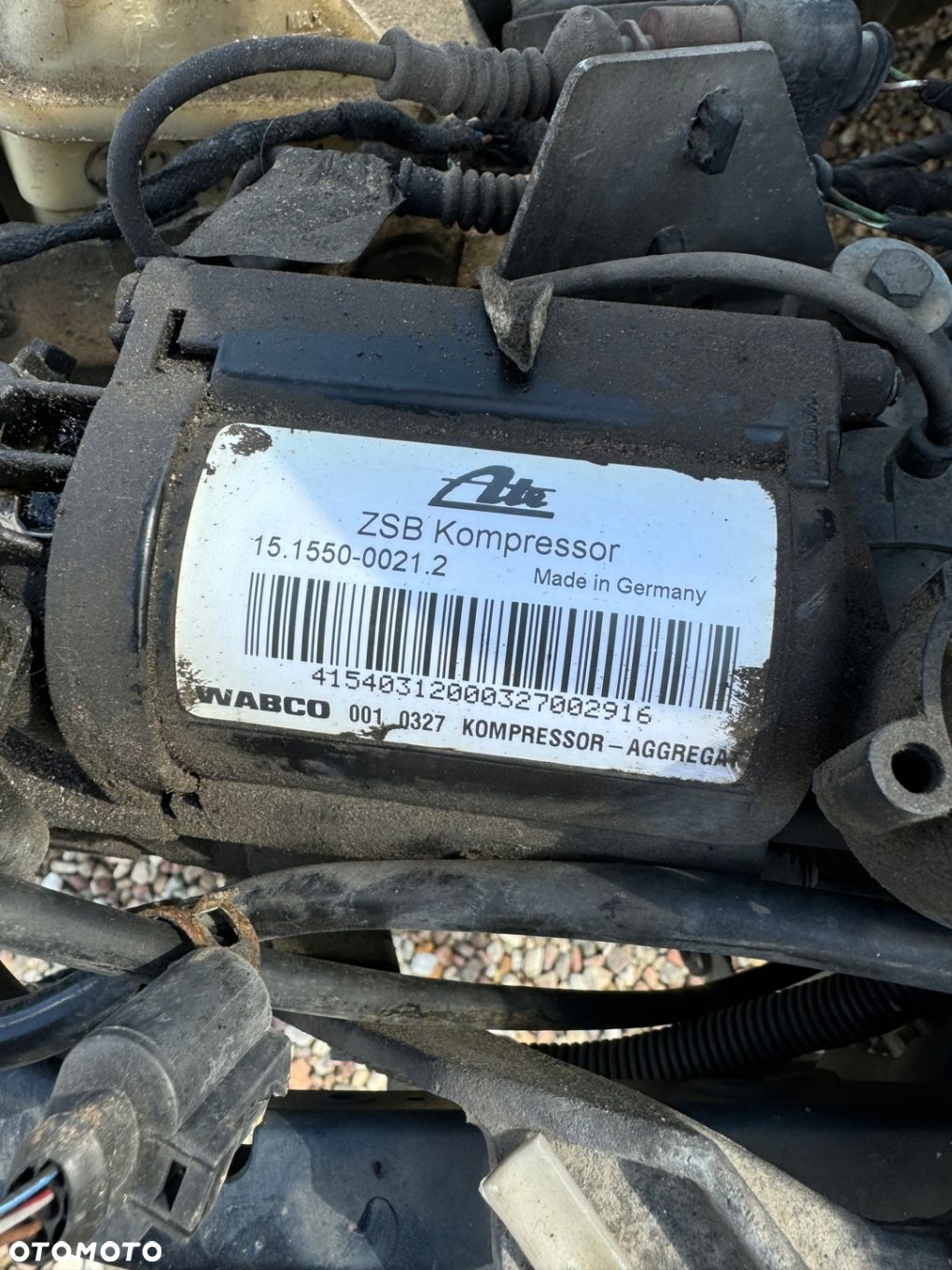 Audi A8 D3 4,0 TDI V8 kompresor pneumatyki zawieszenia 4E0616005E - 2