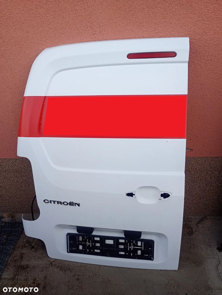PARTNER BERLINGO 08-18 drzwi lewe tylne lewy tył skrzydełkowe - 1