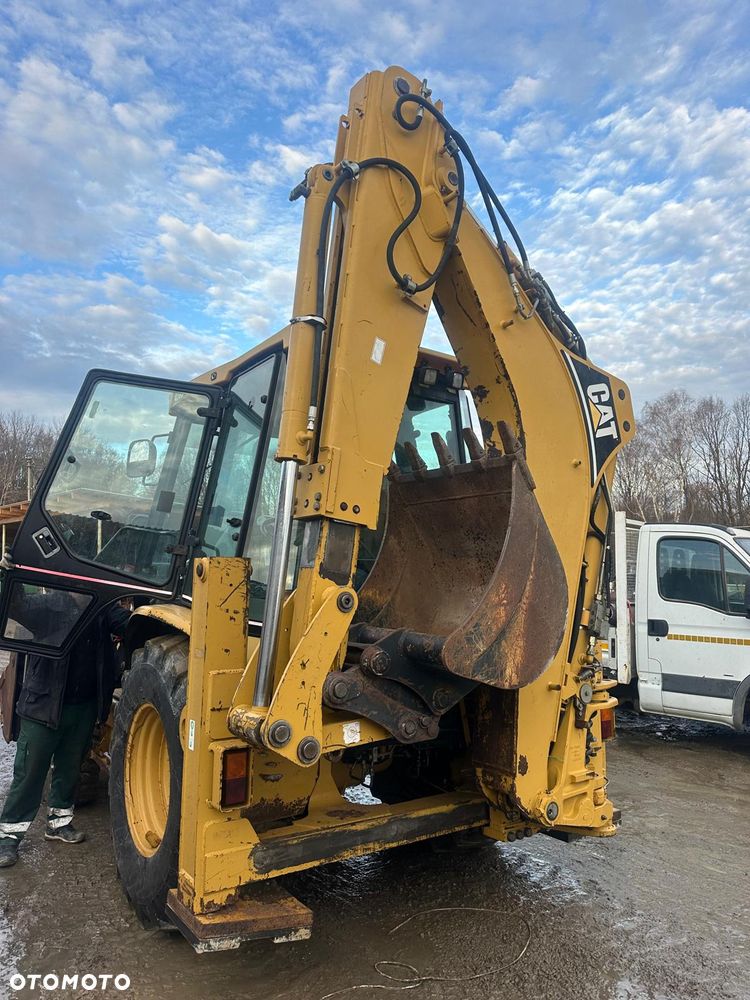 Caterpillar Koparko Ładowarka CAT Caterpillar 428D 428 D Osprzęt 5 Łyżek - 15