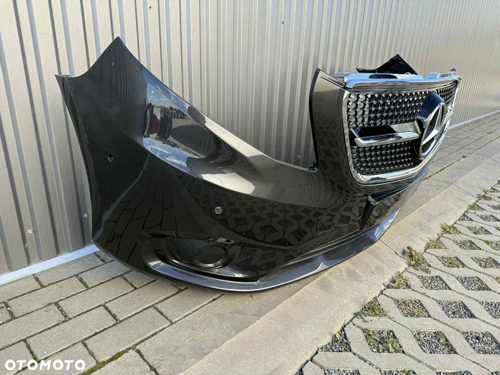 Mercedes Vito W447 Zderzak przód przedni 368 6xPDC Grill kompletny 14-19 - 3