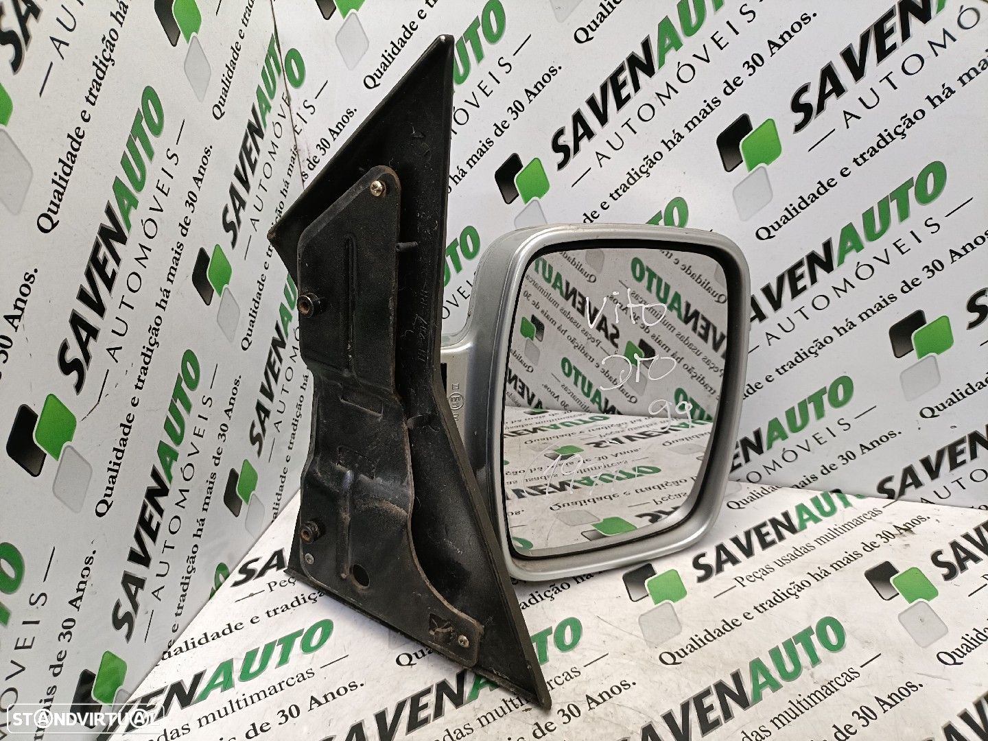 Espelho Retrovisor Dto Manual Mercedes-Benz Vito Autocarro (638) - 1