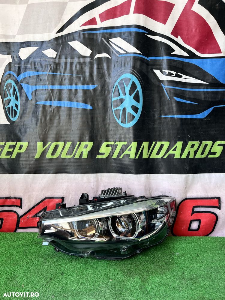 Bmw Seria 4 F32 F33 M4 F82 Facelift LCI Far Stanga Led Complet - 1