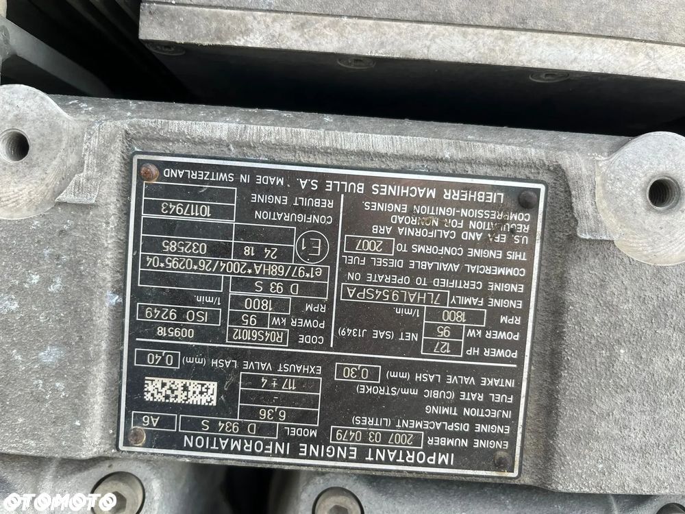Liebherr A 900 C / 2007 / 10800 godzin / 2 łyżki / pług / podpory ? Import Francja - 14