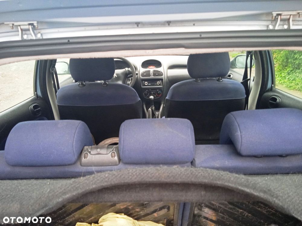 Na części Peugeot 206 1.1 5D lakier EYLC silnik HFX skrzynia maska klapa drzwi zderzak lampa błotnik - 8