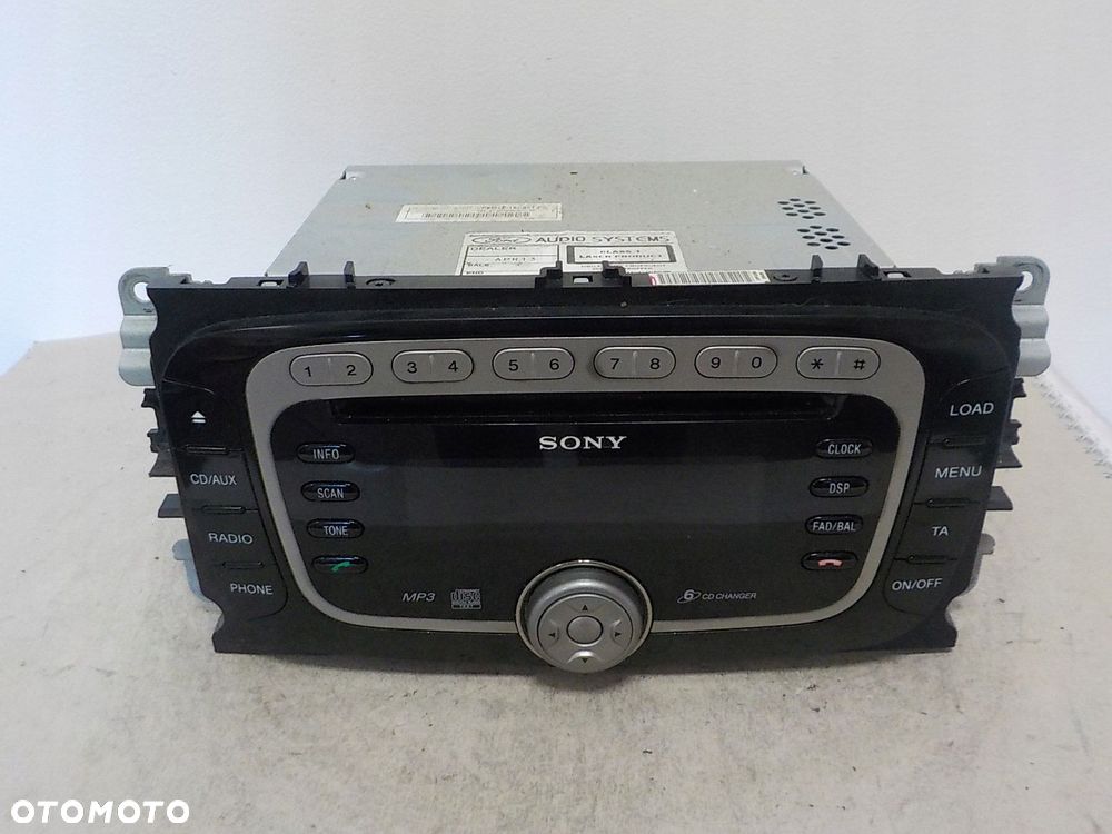 FORD MONDEO MK4 FOCUS MK2 LIFT RADIO CD MP3 KOD OPIS - 1