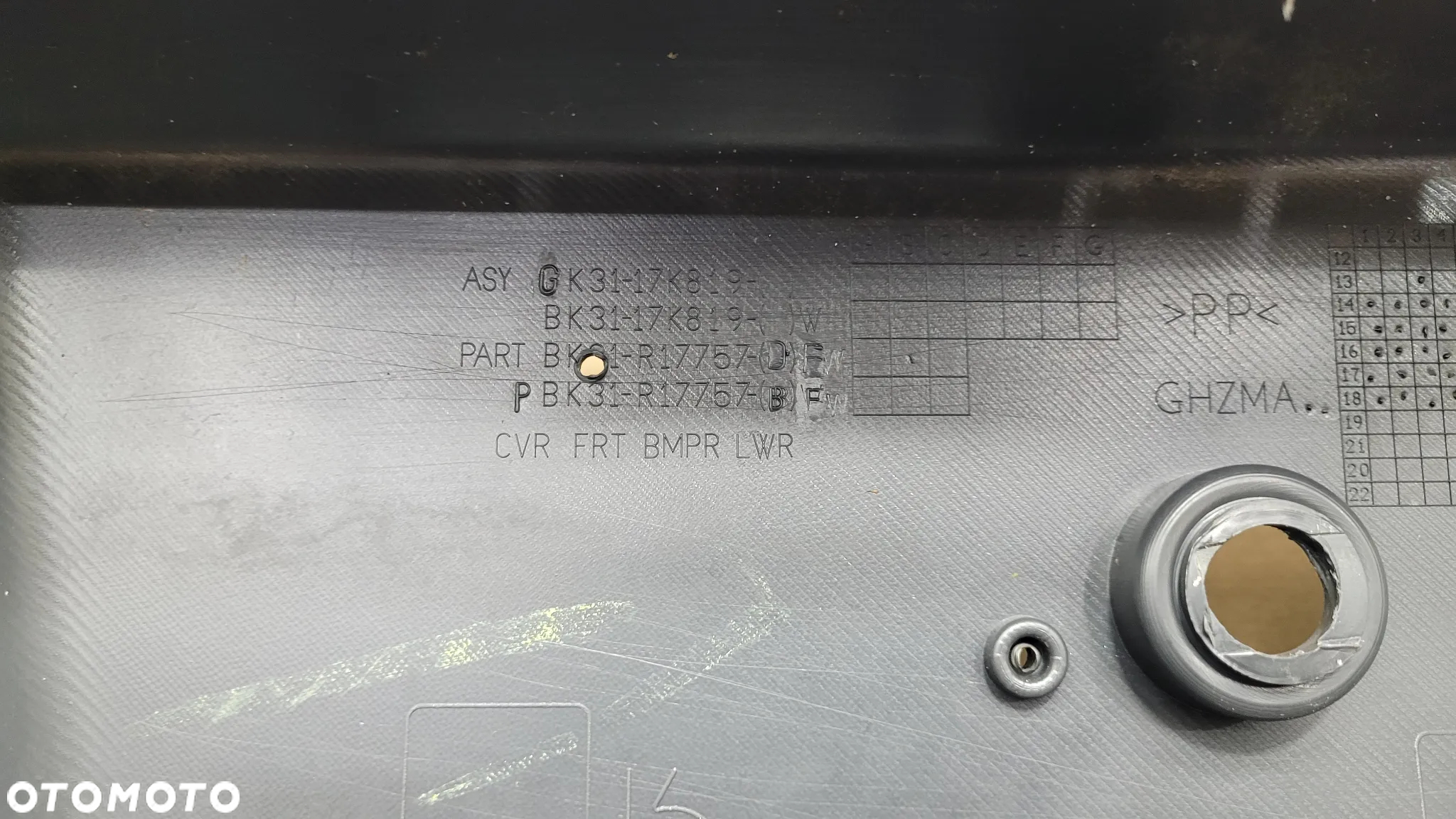Ford Transit MK8 VIII 12-18 Zderzak Przód Przedni PDC - 20