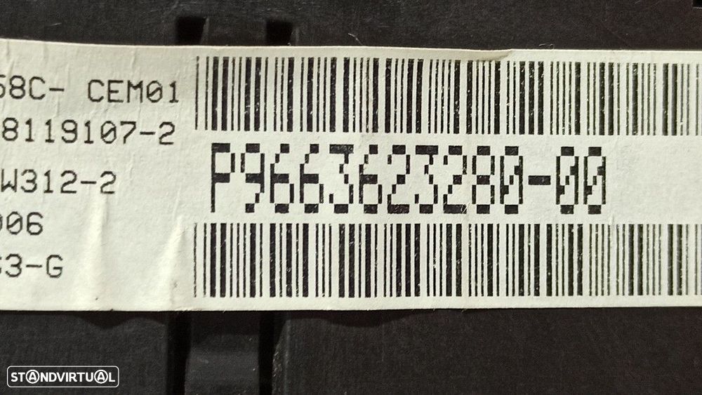 QUADRANTE CITROEN C4 PICASSO LX PLUS - 6