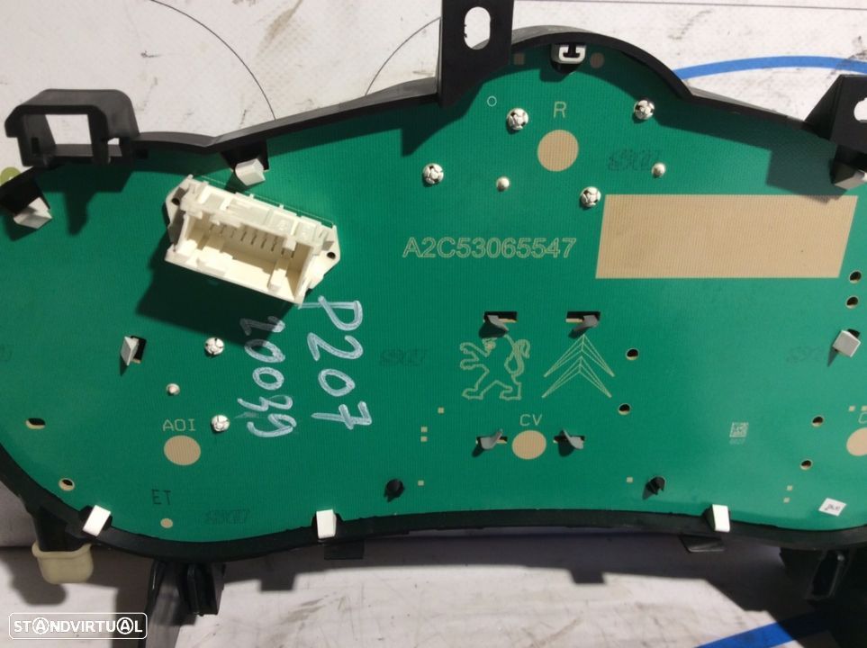Quadrante conta kilometros para Peugeot 207 1.4 HDI - 2