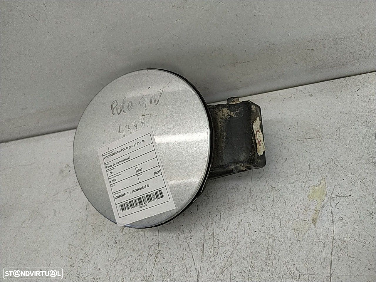 Porta De Combustivel Volkswagen Polo (9N_) - 5
