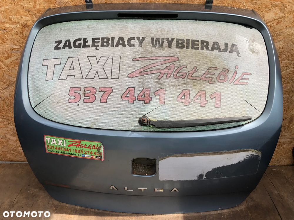 A178 . Klapa Tył Tylna Bagażnika Szyba Seat Altea (2004 - 2015) - Wysyłka