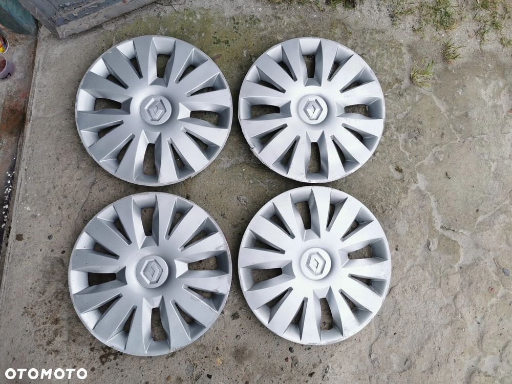 Renault Clio Twingo Modus Megane Scenic Kołpaki 15" KOMPLET - 1
