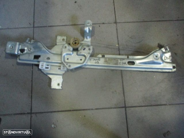 Elevador Sem Motor 9682808680 PEUGEOT 3008 2009 5P TD - 2