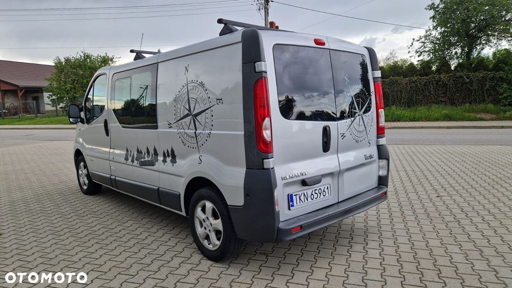 Renault TRAFIC L2H1 Długi Klima Elektryka Navi Tempomat Dubel Kabina 6os Brygadówka - 7