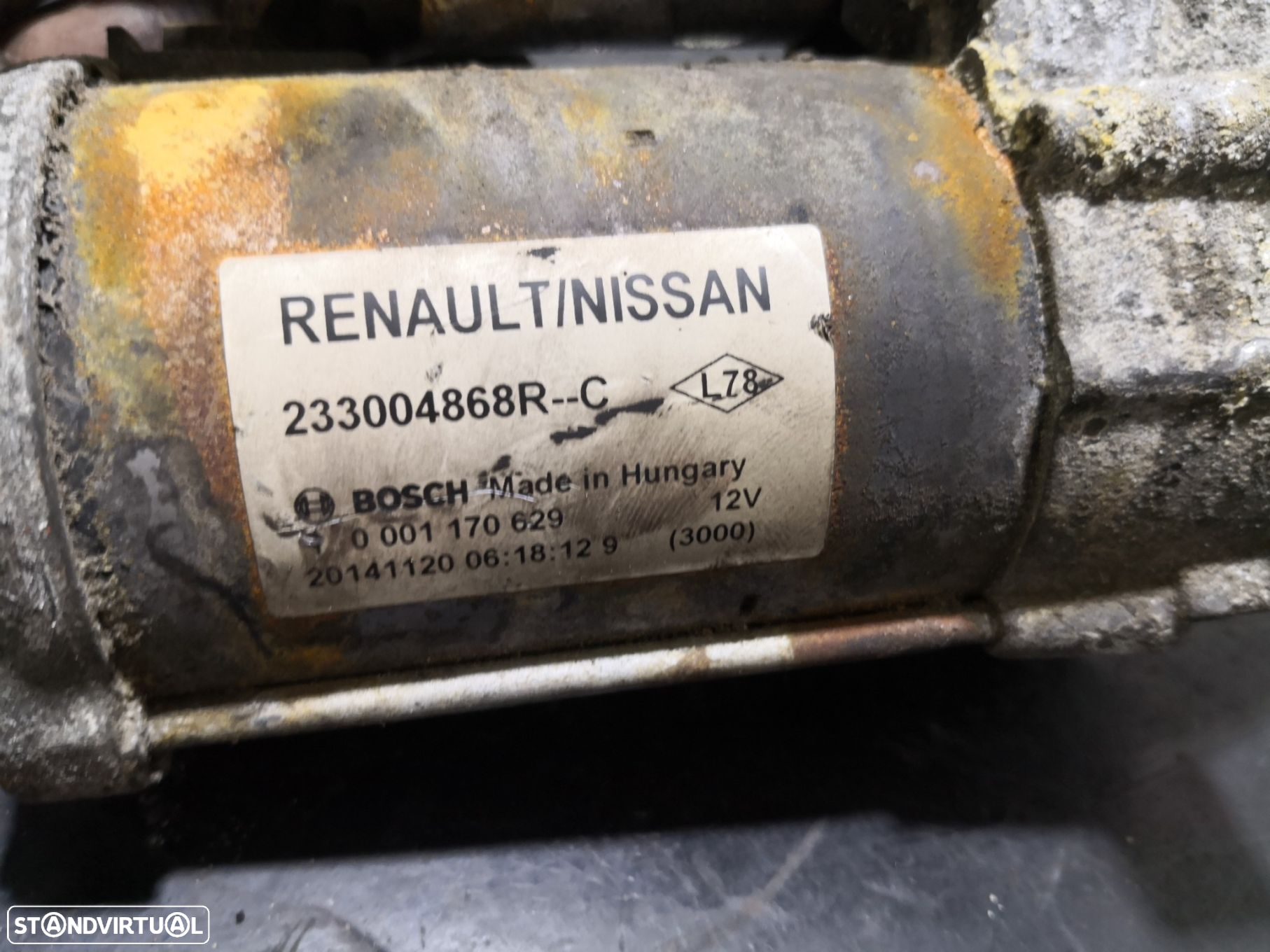 Motor De Arranque Renault Megane Iv Hatchback (B9a/M/N_) - 4