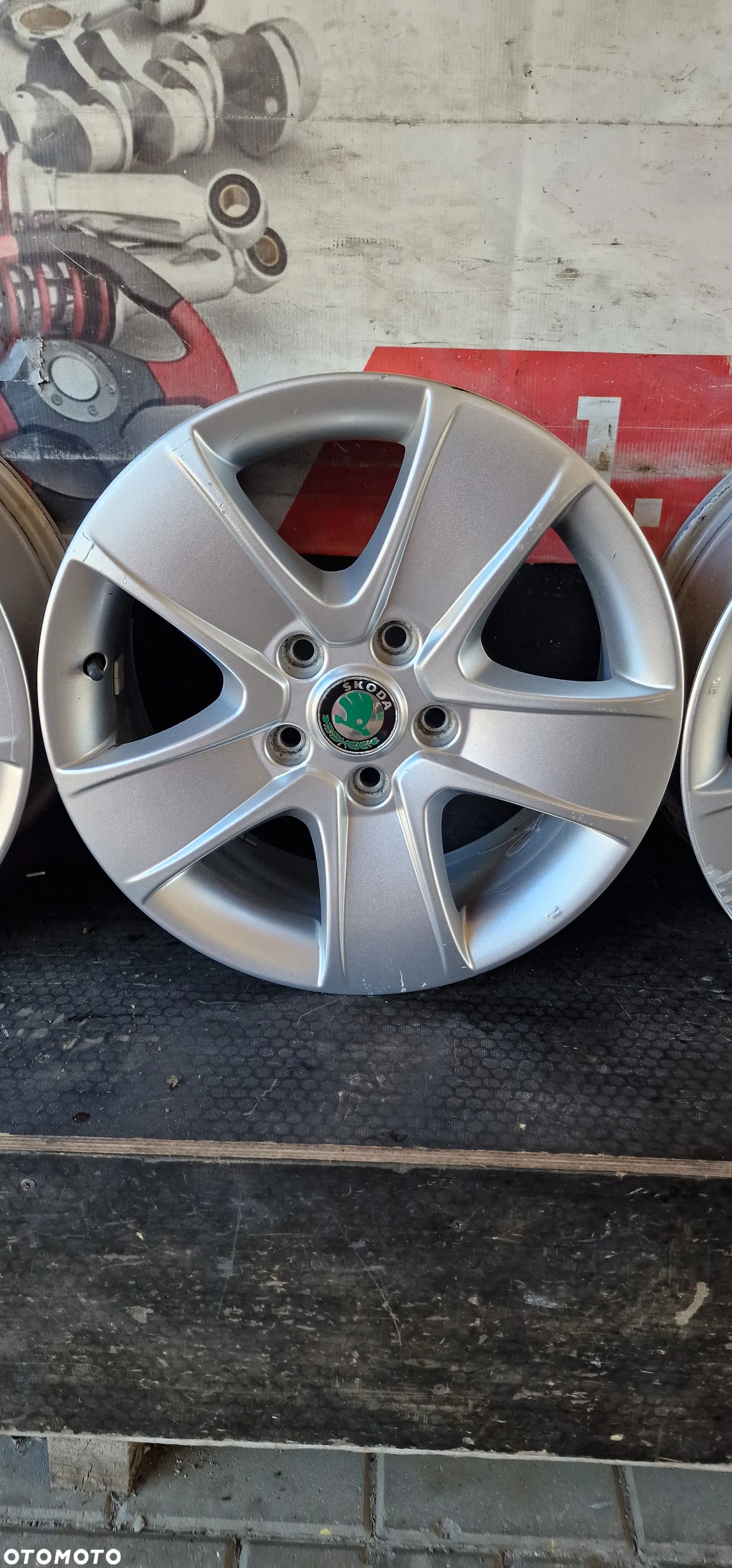 ALUFELGI SKODA OCTAVIA II Lift R16 ET50 5X112 - 7