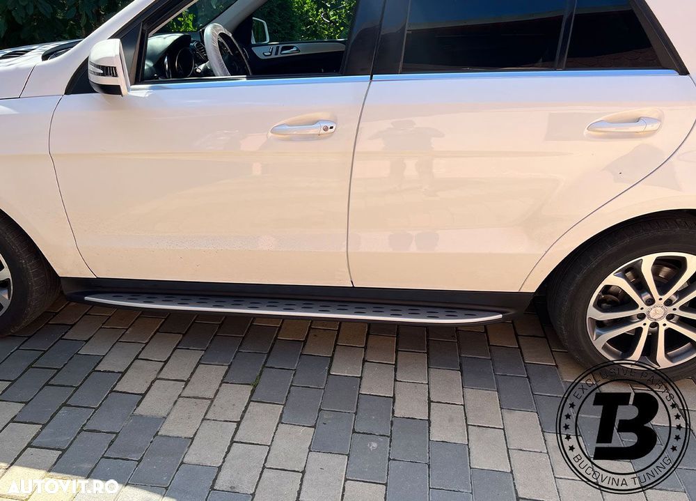 Praguri Aluminiu compatibile cu Mercedes ML GLE SUV W166 - 12