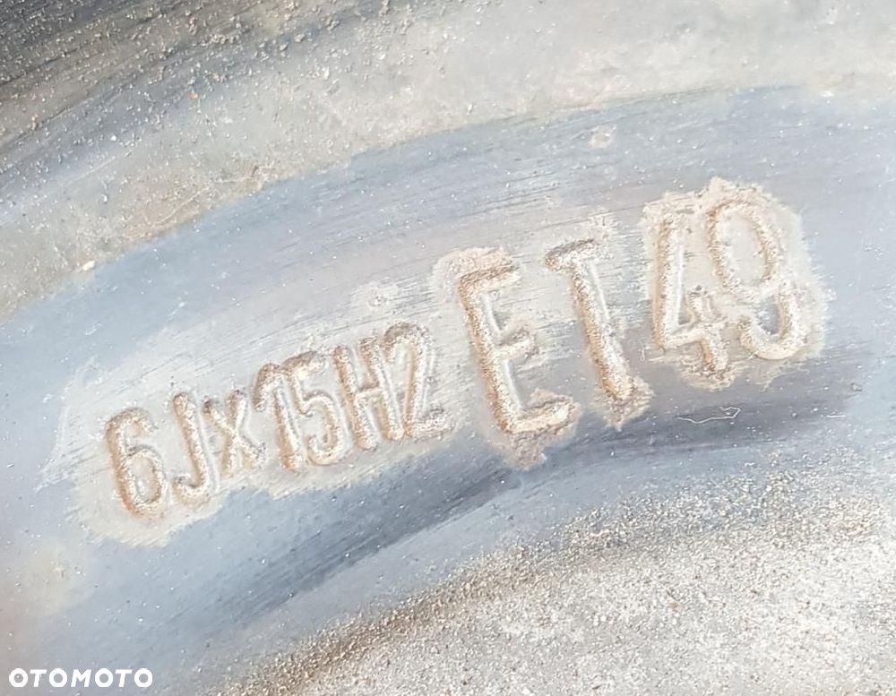 FELGA STALOWA 15 MERCEDES W204 5X112 ET49 - 3