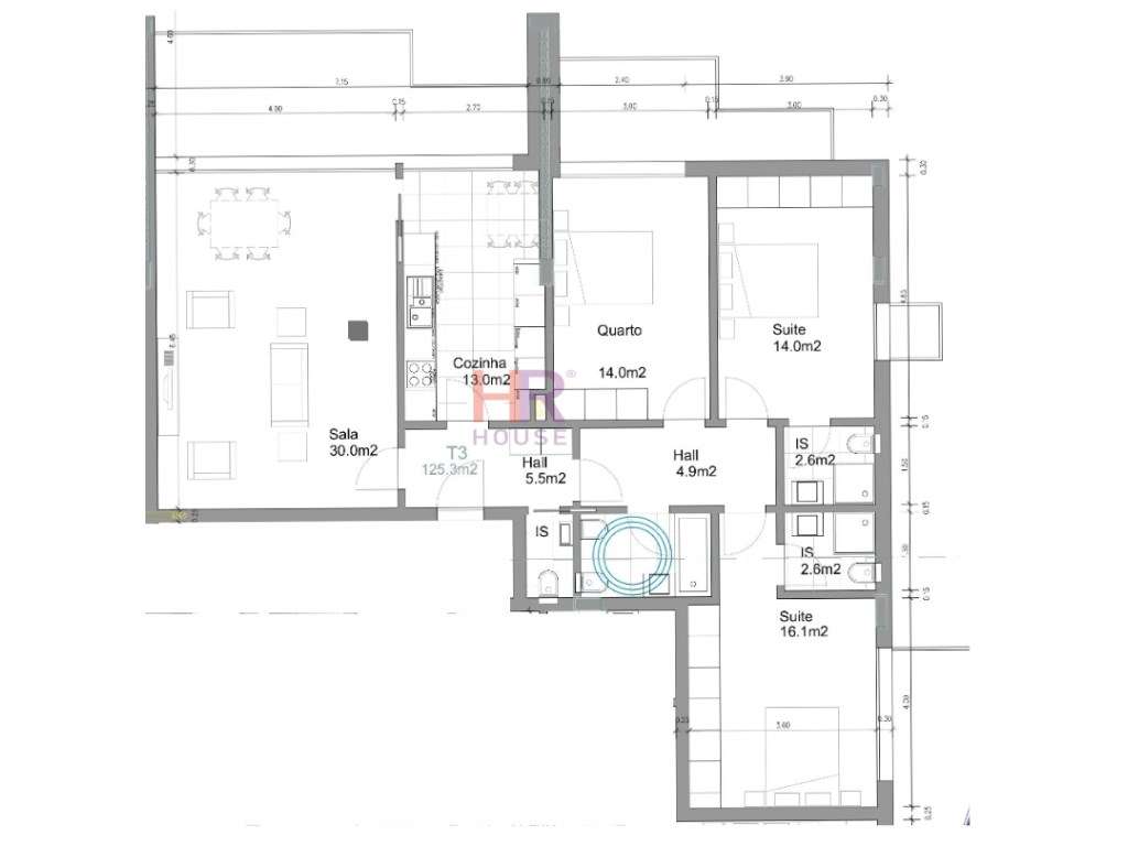 Olivais - Vende-se T3 em construção - Grande imagem: 4/17