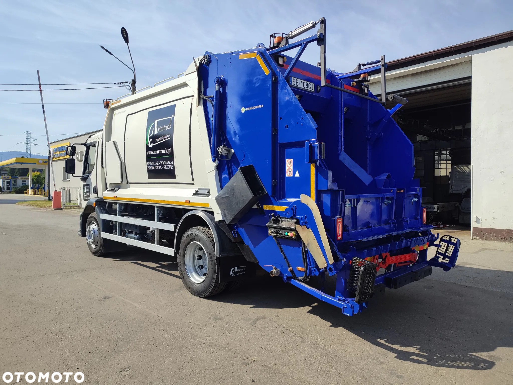 Volvo FL 4x2 śmieciarka dwukomorowa z zasypem 120-1100L sprzedaż wynajem, serwis, gwarancja - 2