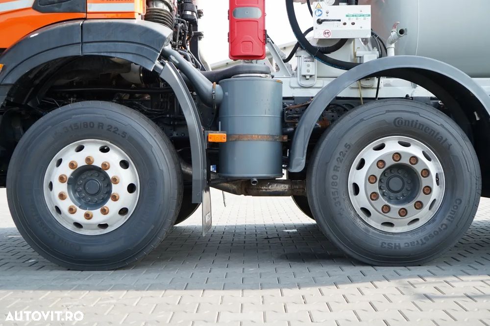 Iveco S-WAY 420 / 8X4 / BETONOMIESZARKA 9 M3 / SCHWING STETTER / ALUFELGI / AUTOMAT / EURO 6 - 19