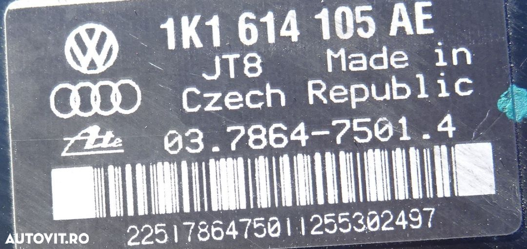 Tulumba servofrana Skoda Octavia 2  COD 1K1 614 105 AE - 2