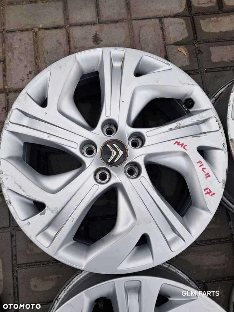 citroen c4 picasso ii felgi aluminiowe 17" koła 205/55/17 9677090177 - 10