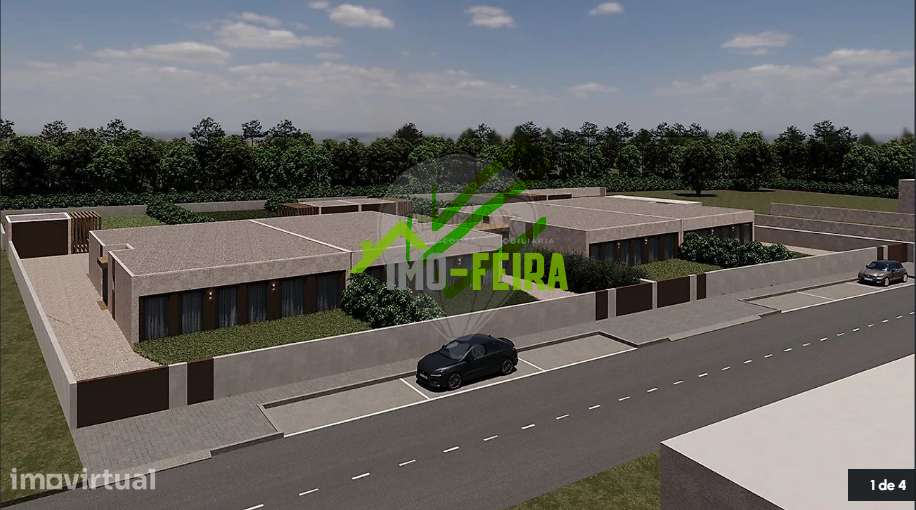 Terreno com Projeto Provado 4 Moradias | Maceda - Grande imagem: 4/7