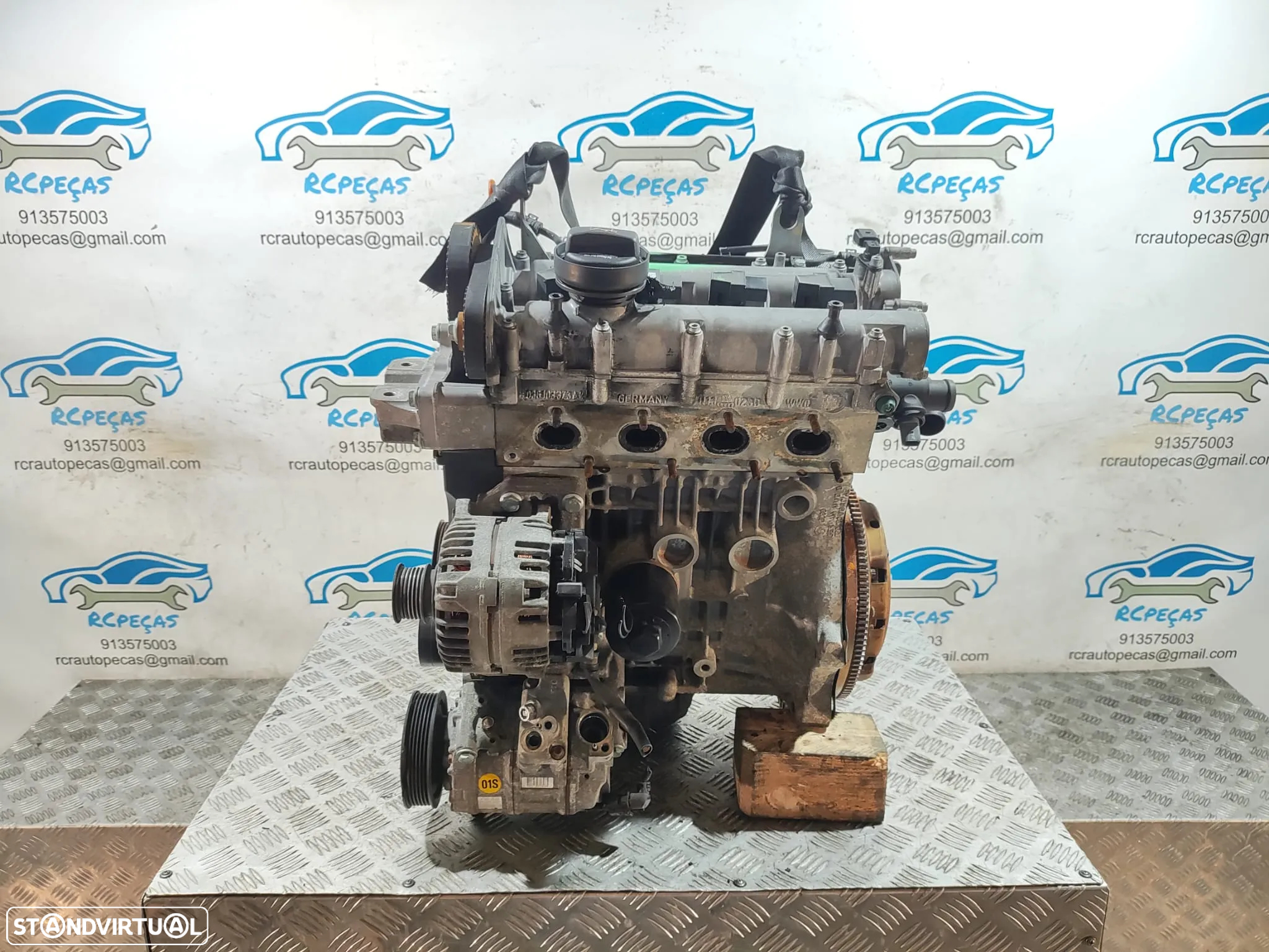 Motor Completo VWAG VW Volkswagen Polo IV 4 9N 1.4i 16v 75cv BKY - 5