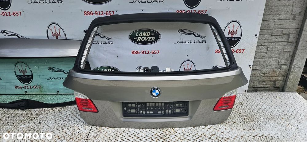 BMW 5 E61 LCI LIFT Kombi klapa bagażnika kolor Platinbronze Metallic A53   lampa tył w klapę lewa - 6
