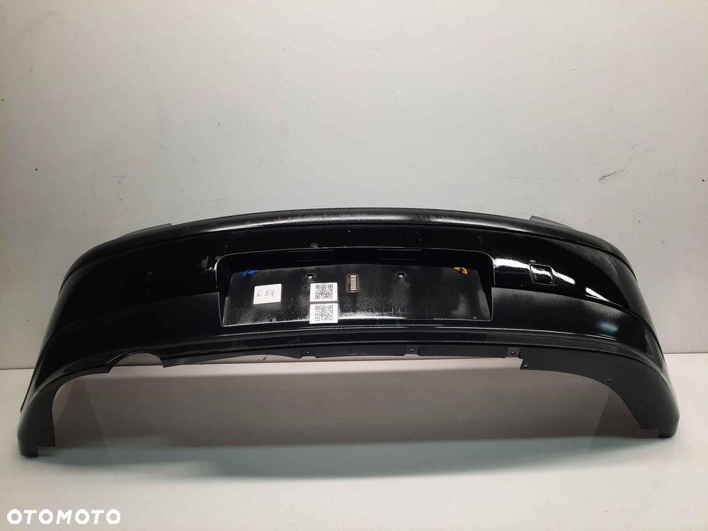 ^ ZDERZAK TYŁ TYLNY DO BMW SERII 1 E87 SCHWARZ II 2 CZARNY - 1