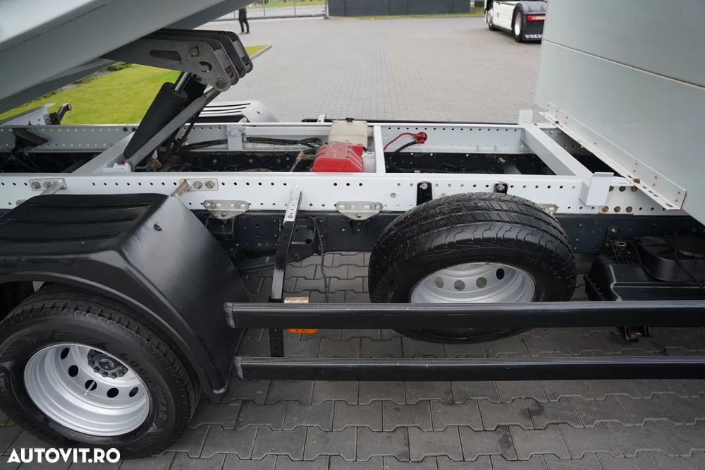 Iveco DAILY 72-180 / BASCULABILĂ - 3,5 M / DESCĂRCARE SPATE / ROȚI SPATE DUALE / MANUALĂ / IMPORT / - 9