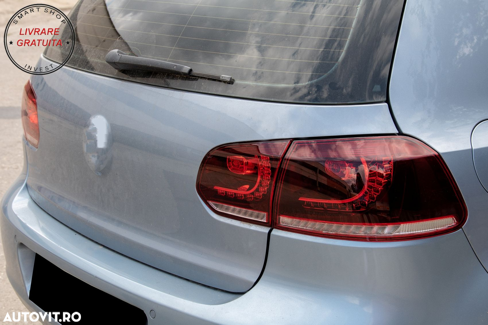 Stopuri FULL LED VW Golf 6 VI (2008-2013) R20 Design Semnal Secvential Dinamic- livrare gratuita - 18