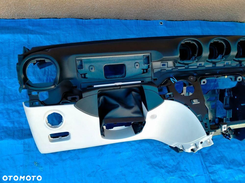 MERCEDES W206 KONSOLA DESKA CZARNA DÓŁ BEŻOWY AIRBAG PAS PASY KOMPLET - 10