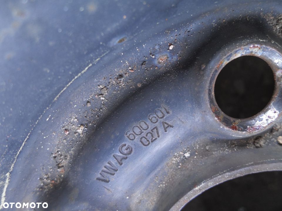 2x KOŁO FELGA VW Stalowa R14 6J 5x100 ET43 6Q0601027A + OPONY LETNIE UNIROYAL 6MM 185/70/R14 0517 VOLKSWAGEN POLO IV FABIA IBIZA III - 2
