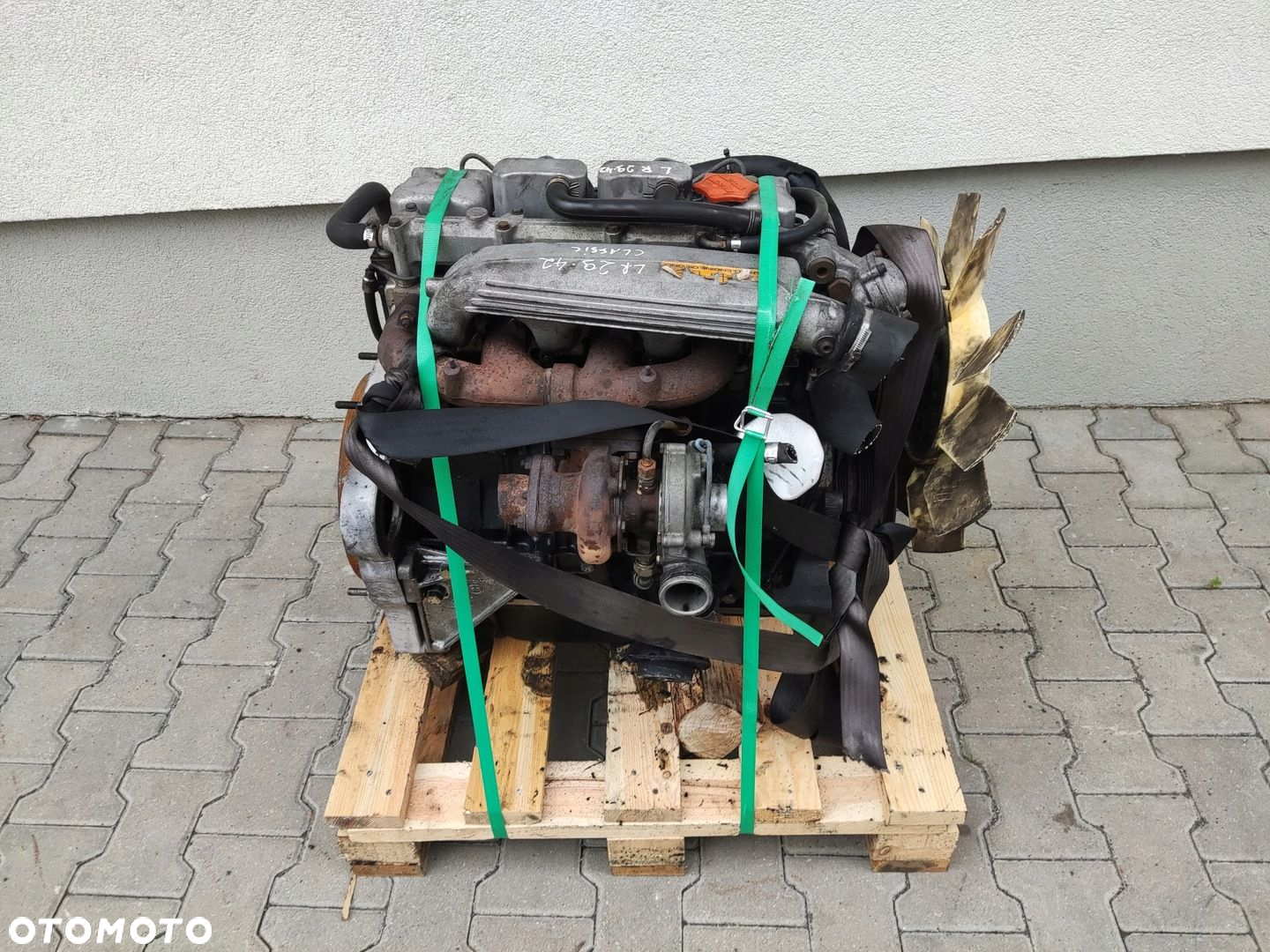 SILNIK KOMPLETNY LAND ROVER RANGE ROVER I CLASSIC 2.5 D 95A 121 KM 1970-94 - 2
