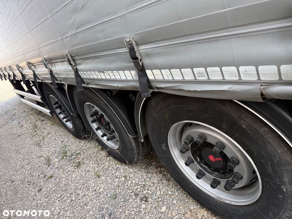 Fruehauf FRUEHAUF / SAF INTRAX / PODNOSZONA OŚ / STANDARD / PODŁOGA SZYNA DESKA / STAN BDB / / / - 18