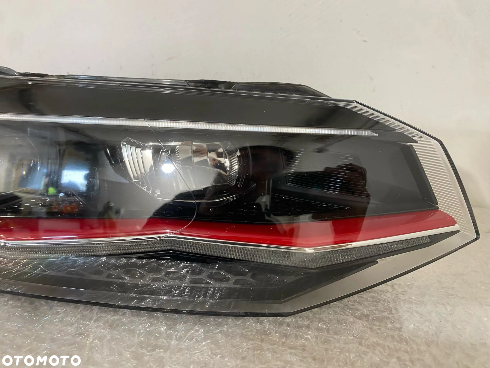 Vw Polo 2g GTI lampa przód prawa full led - 2