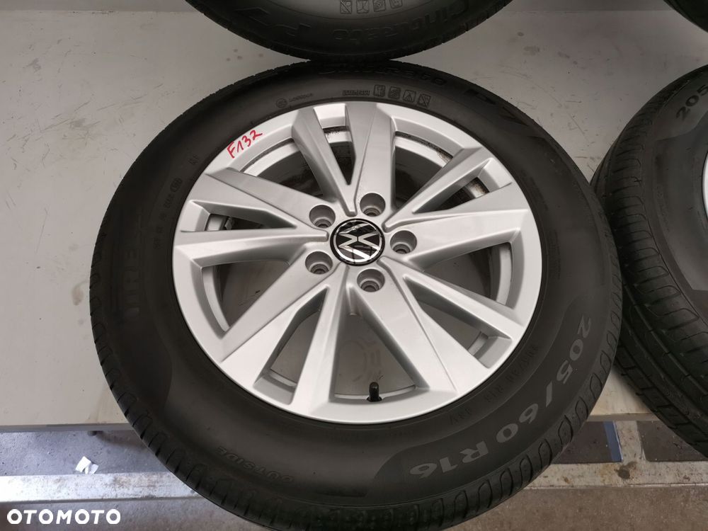VOLKSWAGEN TOURAN VW KOLA FELGI ALUFELGI OPONY LATO 205/60R16 2022ROK - 6