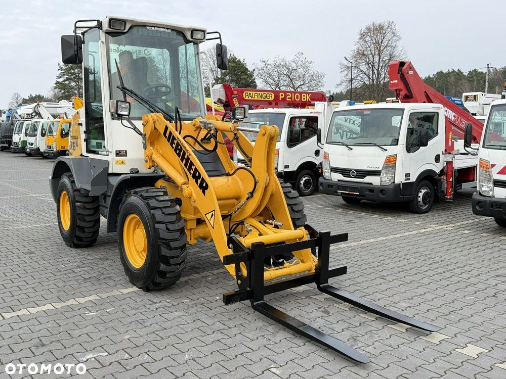 Liebherr L 506 STEREO Szybkozłącze / Łyżka Krokodyl + Widły Waga 6300kg - 5