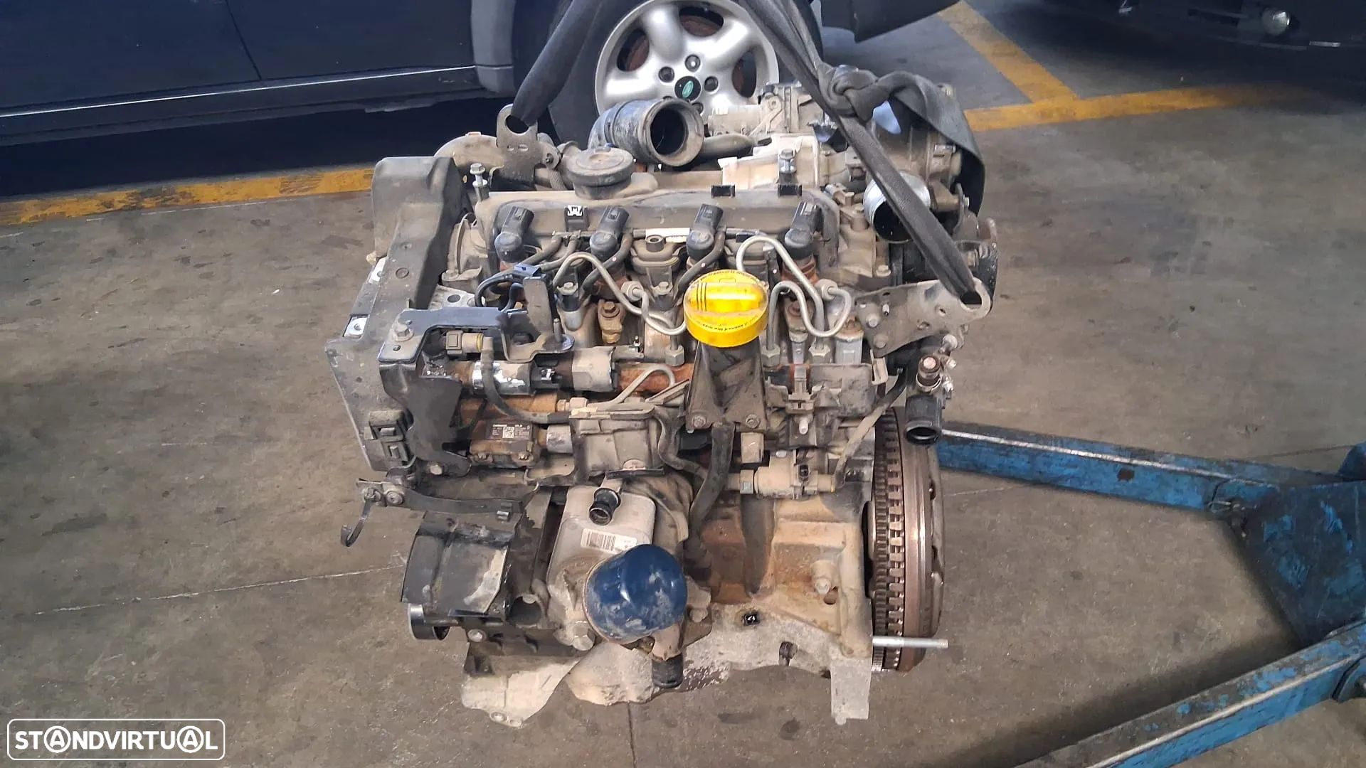 Motor Renault Megane III 1.5 DCI K9K836 com injeção - 1